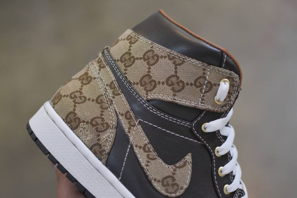 JORDAN 1 GUCCI DARK SAFE - Image 4