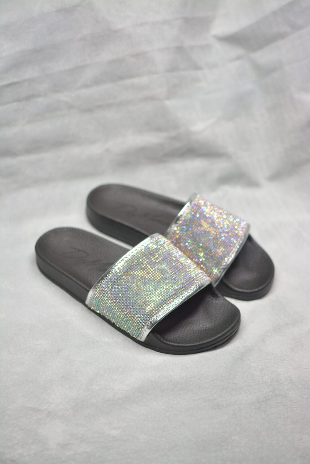 WHITE CRISTAL SLIDES - Image 7