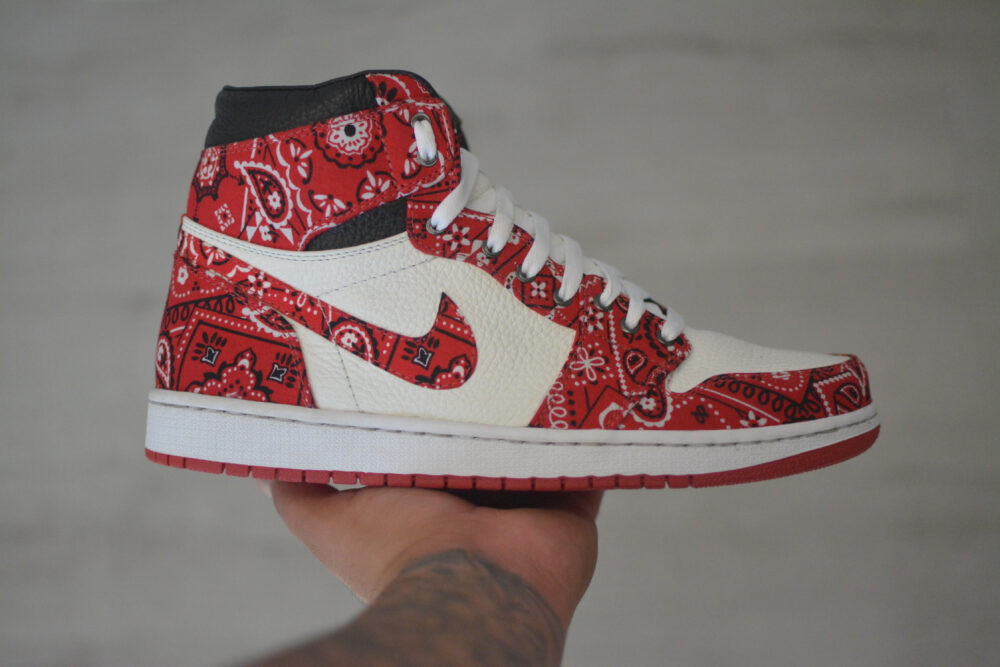 JORDAN 1 RED BANDANA - Image 7