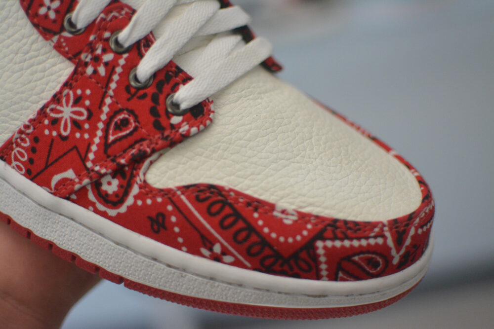JORDAN 1 RED BANDANA - Image 2