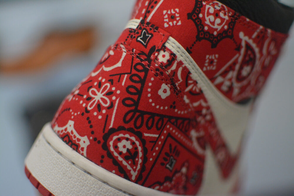 JORDAN 1 RED BANDANA - Image 5