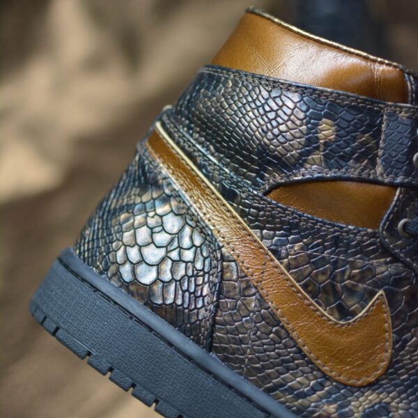 JORDAN 1 BRONZE SNAKE