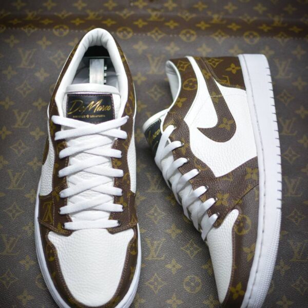 JORDAN 1 LOW BROWN LV