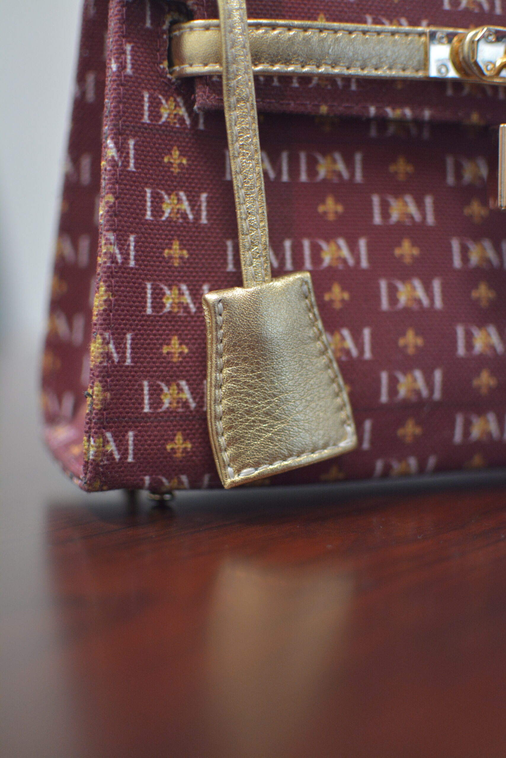 Senda Bag-Burgundy Monogram - Image 2