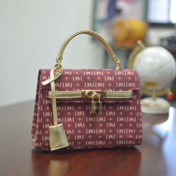 Senda Bag-Burgundy Monogram