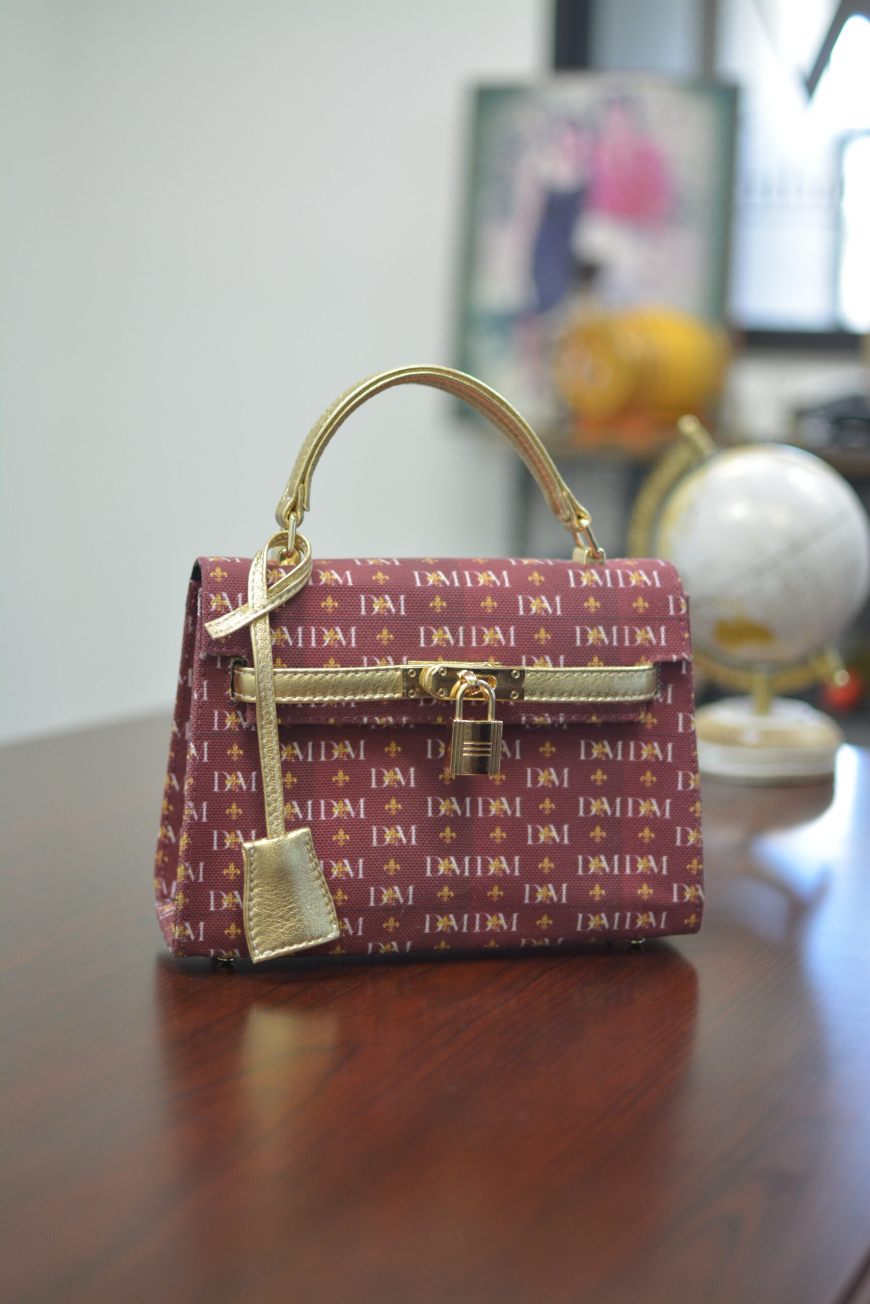 Senda Bag-Burgundy Monogram