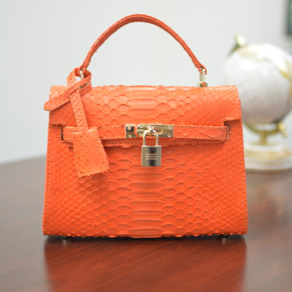 Senda Bag-Orange Python