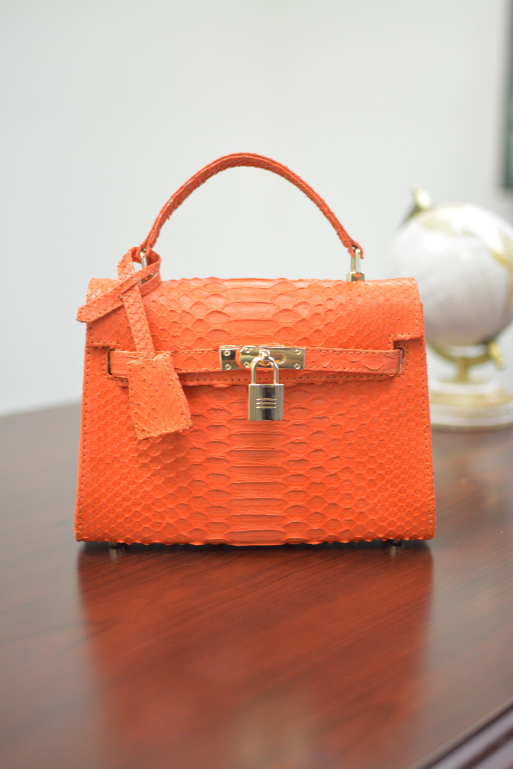 Senda Bag-Orange Python