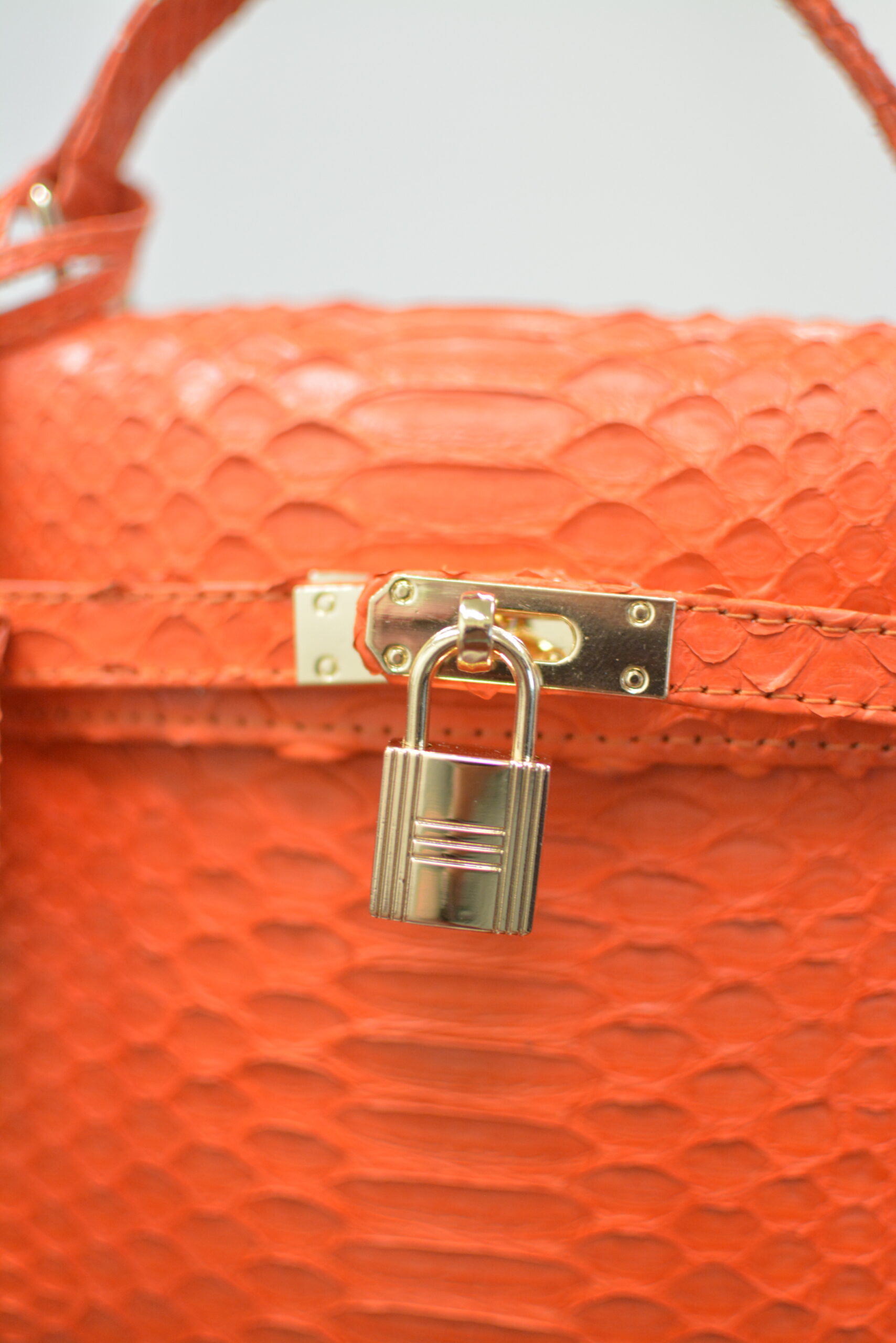 Senda Bag-Orange Python - Image 4