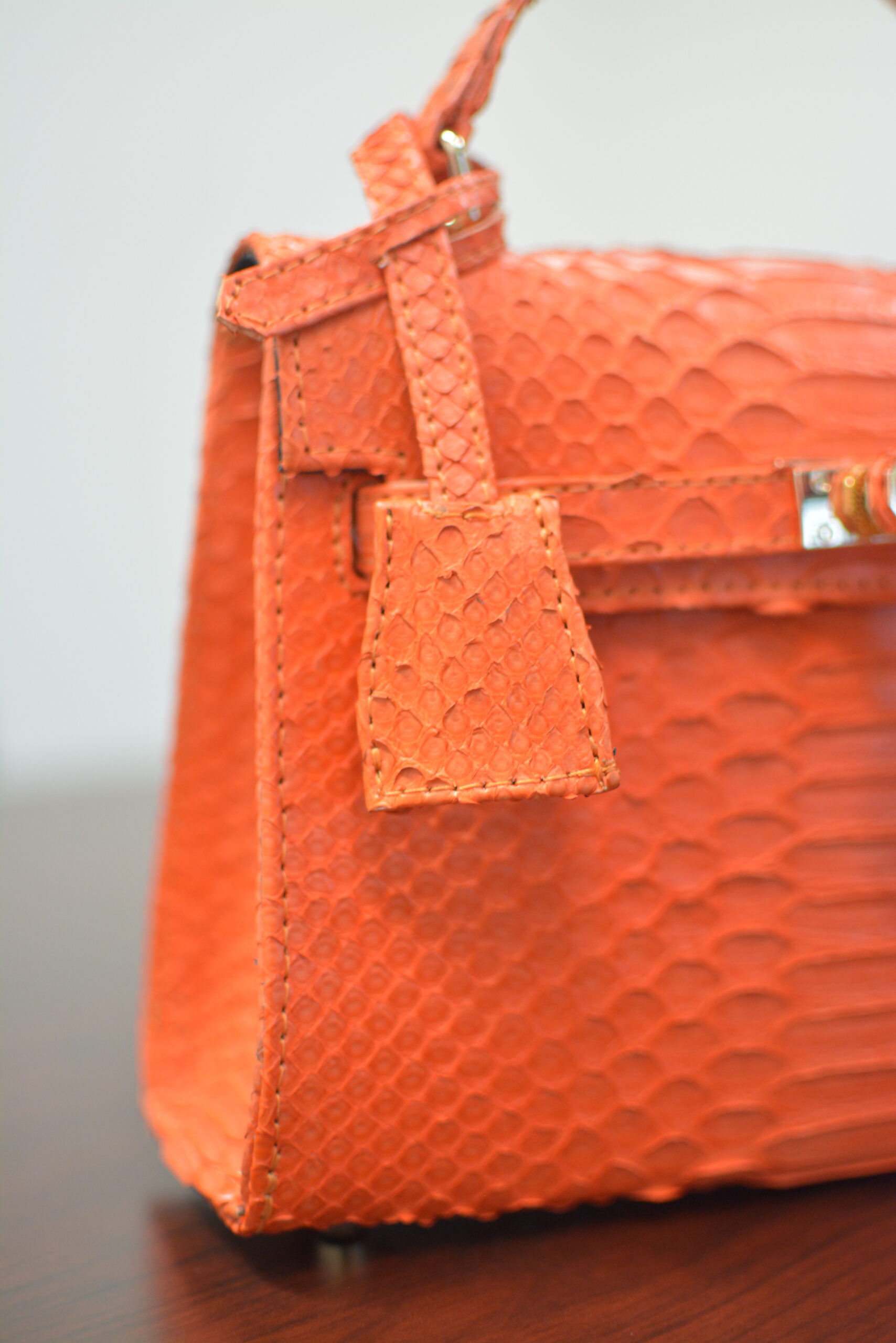 Senda Bag-Orange Python - Image 5