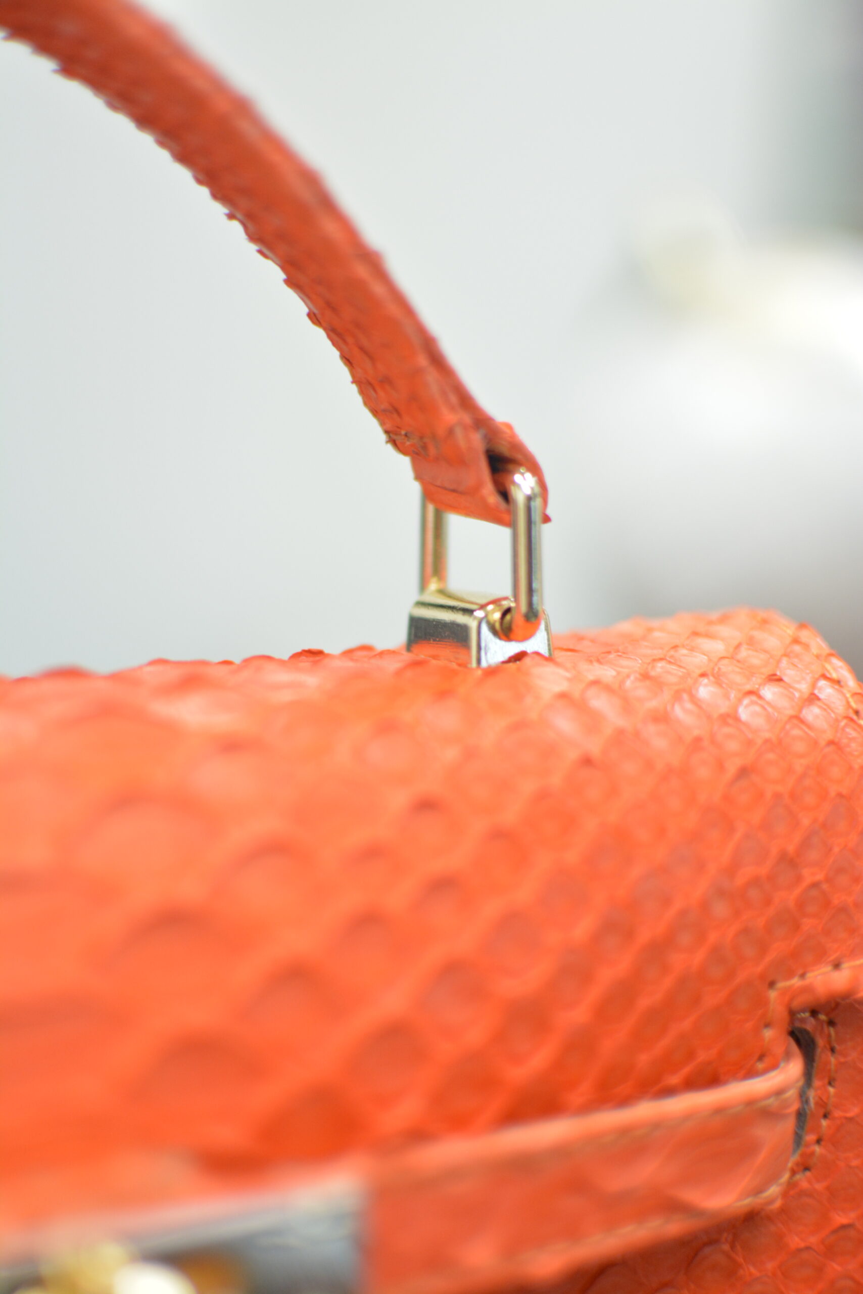 Senda Bag-Orange Python - Image 6