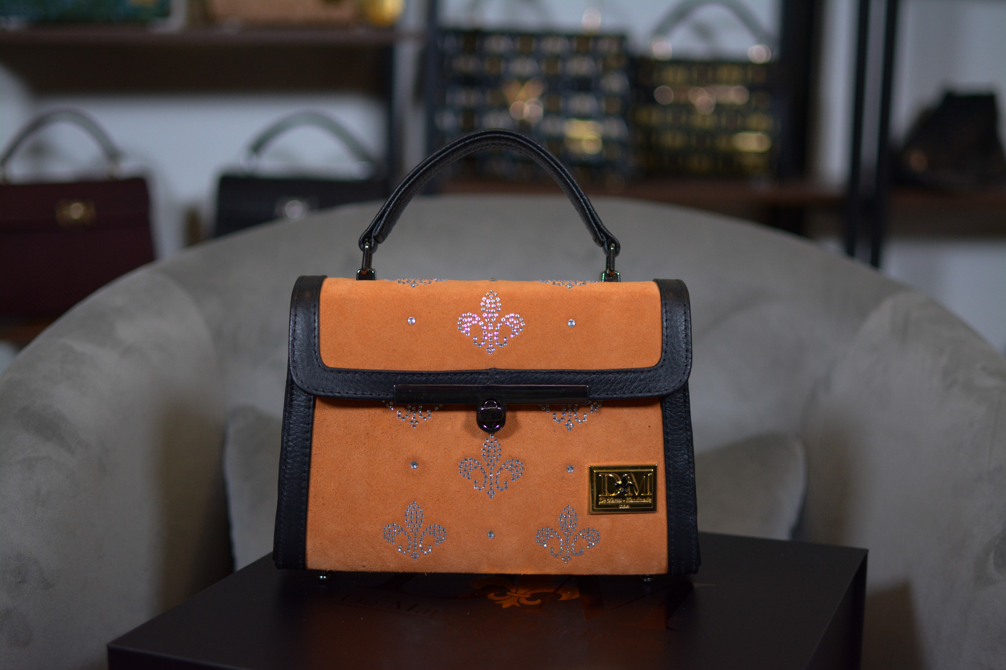 The DM Heritage Orange & Black