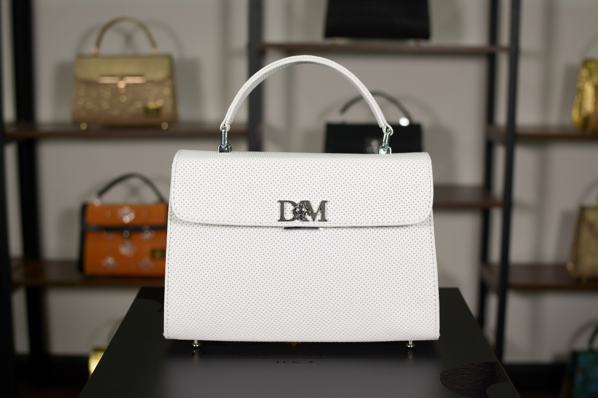 The Fleur White Silver