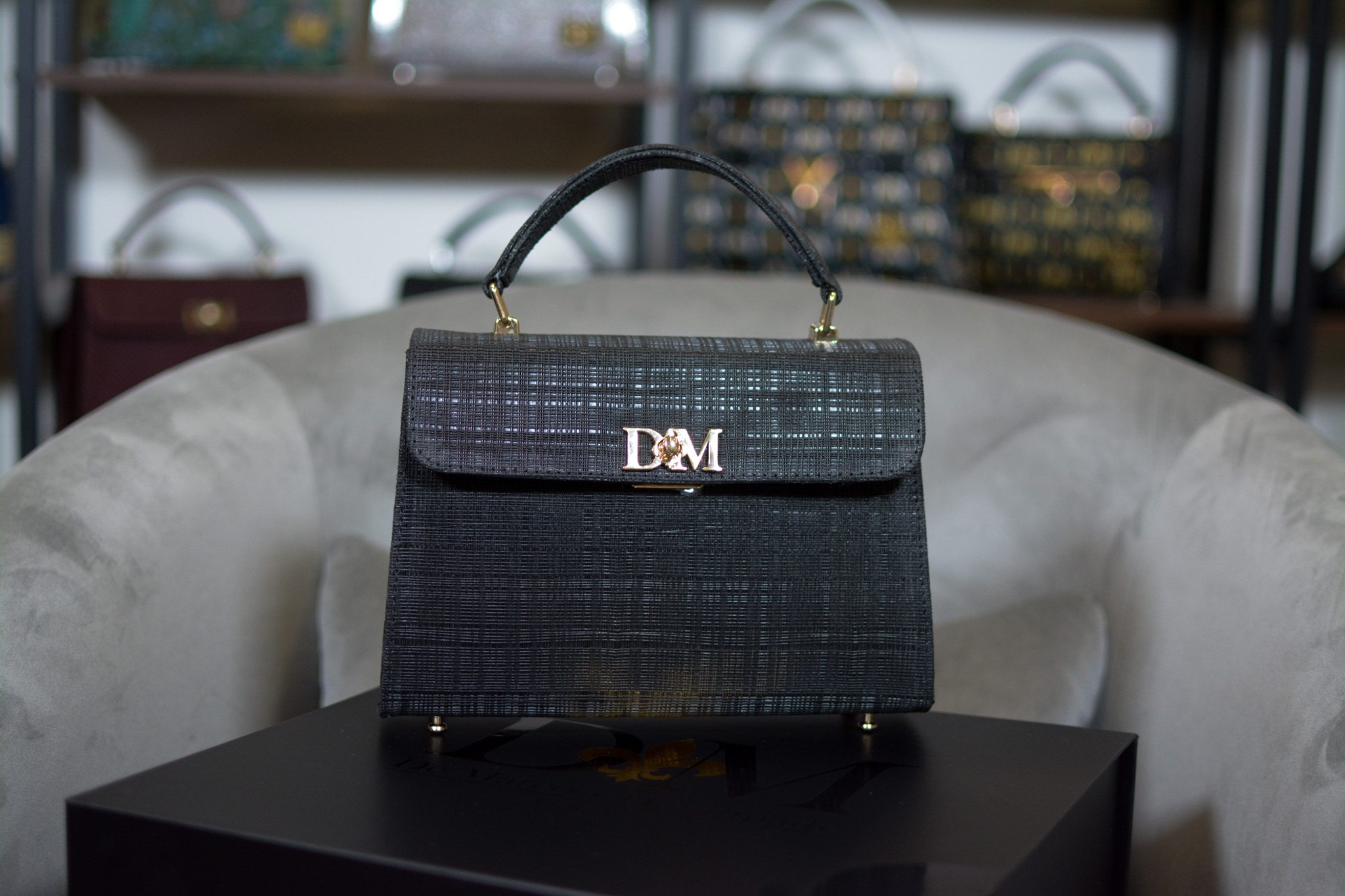 The Fleur Black & Gold