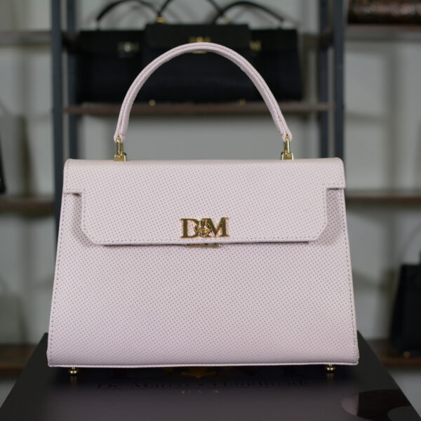 The Lys Pink Perforated Leather